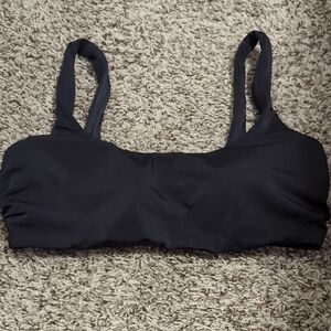 Elegant Black Bandeau Top